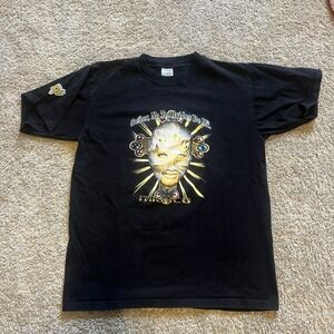 Vintage 90s Mistico Hispanic Wrestling T Shirt Men's XL Double Sided